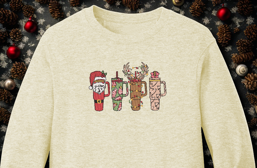 Christmas to-go cups