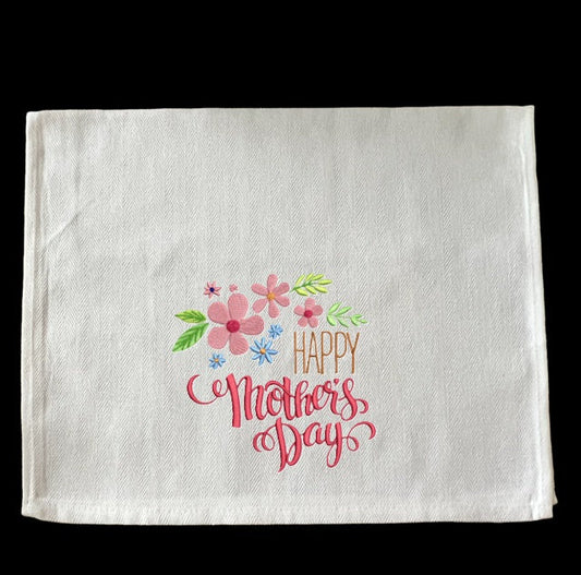 Embroidered Happy Mother's Day