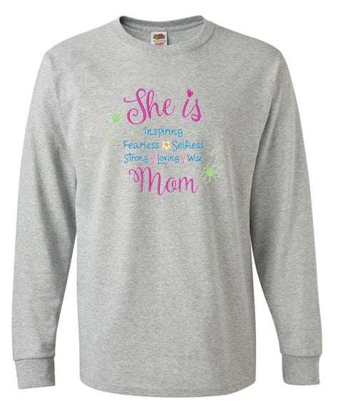 Embroidered Mom is Inspiring