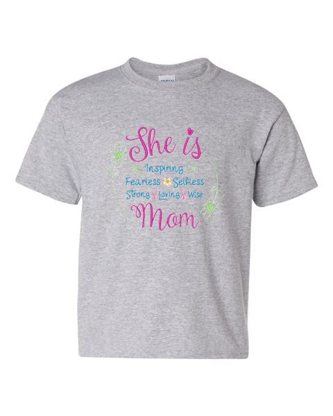 Embroidered Mom is Inspiring