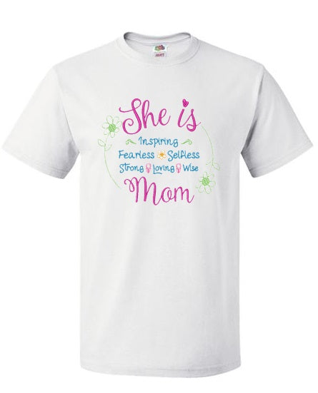 Embroidered Mom is Inspiring