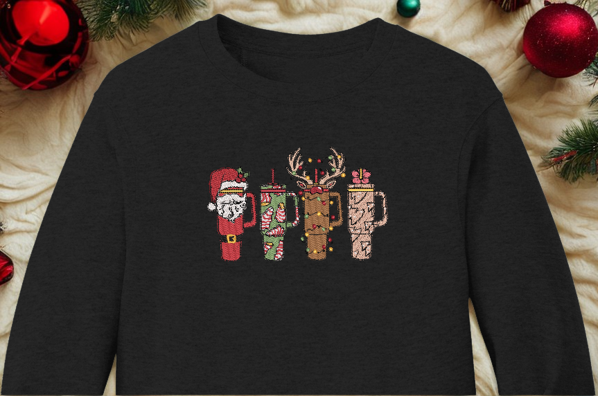 Christmas to-go cups