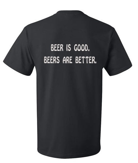 Embroidered Beer is good - Palm Tree Stitching & Design