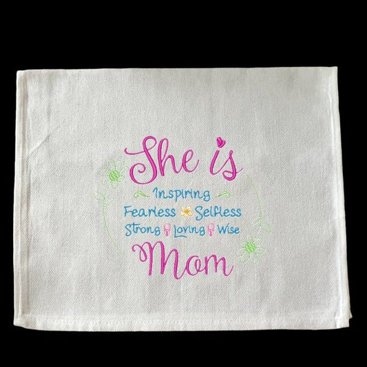 Embroidered Mom is Inspiring - Palm Tree Stitching & Design