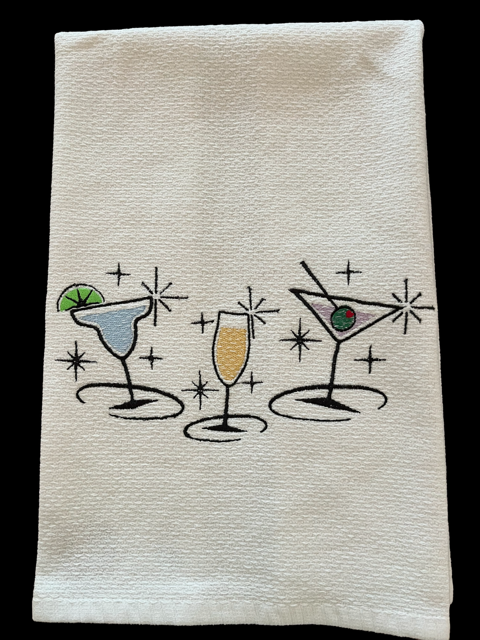 Embroidered Cocktails